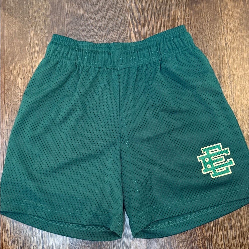 Eric Emanuel Dark Green Mesh Shorts Xl (runs small)